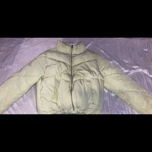 Neon Puffer coat